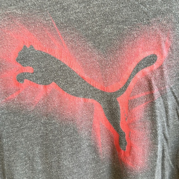 Puma charcoal gray T-shirt, size L - Picture 4 of 8